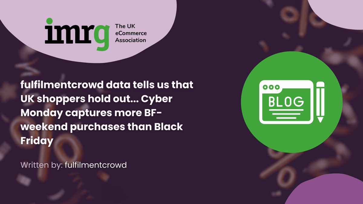 IMRG - The UK eCommerce Association tweet media