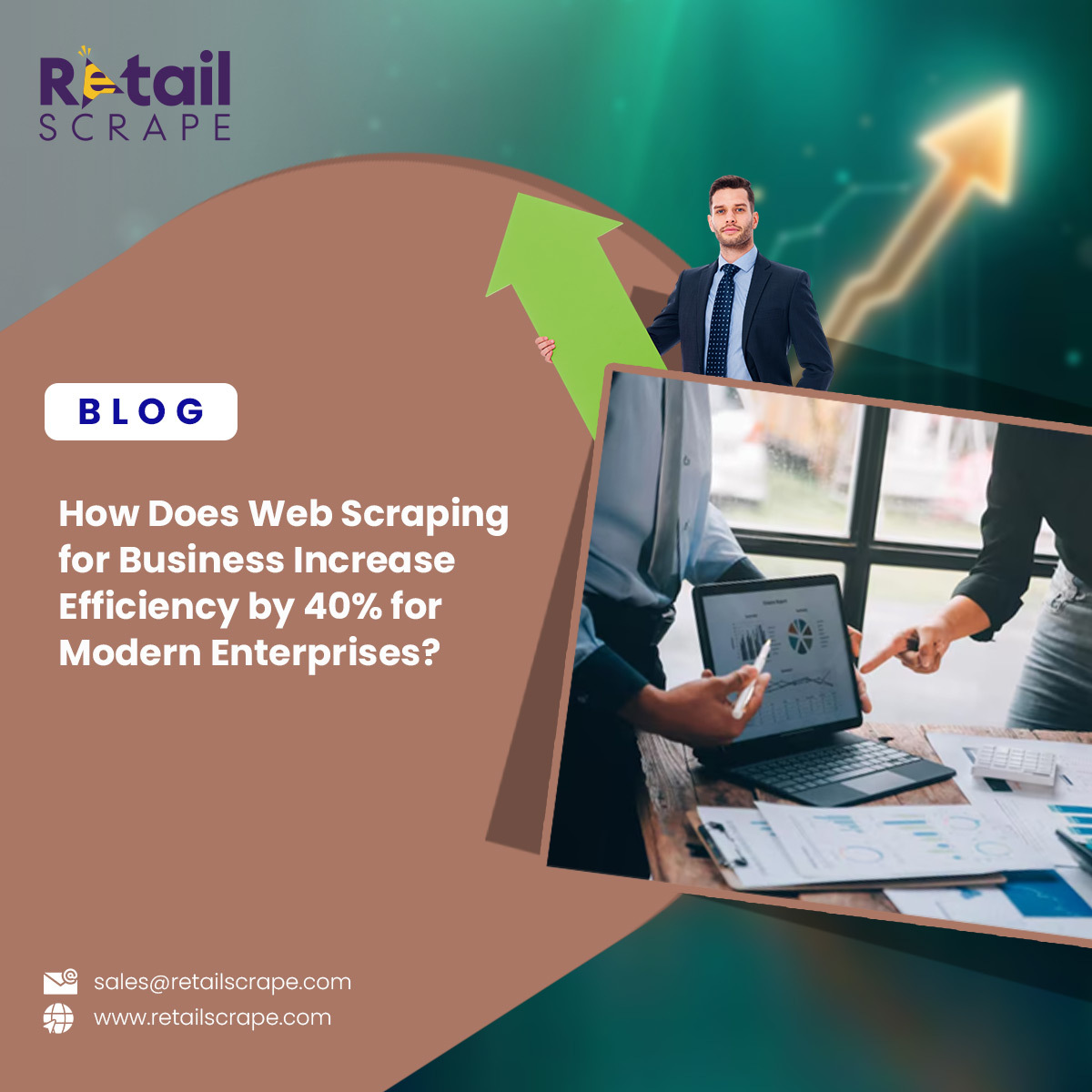 RetailScrap's tweet image. Modern enterprises boost efficiency by 40% using automated web scraping! ⚙️📊
Faster research, real-time data, seamless workflows &amp;amp; smarter decisions.

🔗 retailscrape.com/web-scraping-b…

#WebScraping #Automation #BusinessGrowth #DataIntelligence #EnterpriseTech