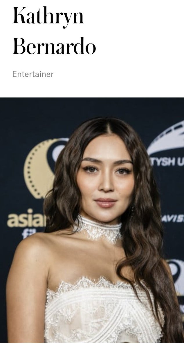 KBforever0326's tweet photo. 'Kathryn Bernardo as one of Tatler Philippines' Most Influential 2025: The Philippines' leading changemakers"

https://t.co/J2R1LxFlAp https://t.co/IWMngcZYwH