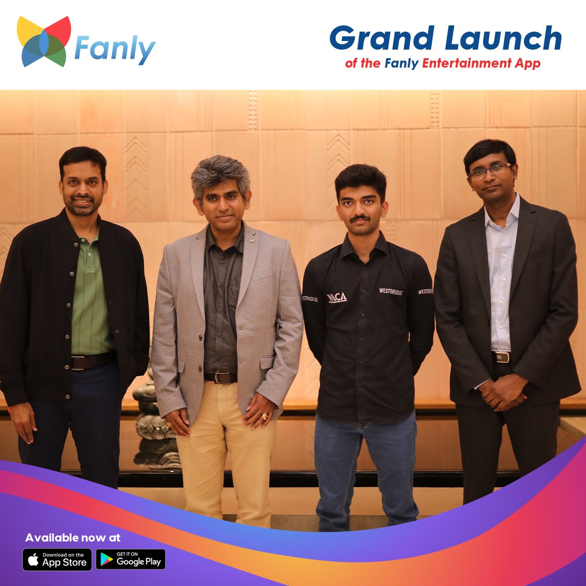 FanlySocial's tweet photo. A proud moment as Manikandan Thangarathnam, Senior Director of Engineering (Uber), officially launches the #Fanly app — a significant step forward in our mission to bring fans closer to meaningful content.

📲 Download now on App Store &amp; Google Play.

#Fanly #FanlyApp https://t.co/kOuZMOeO7I