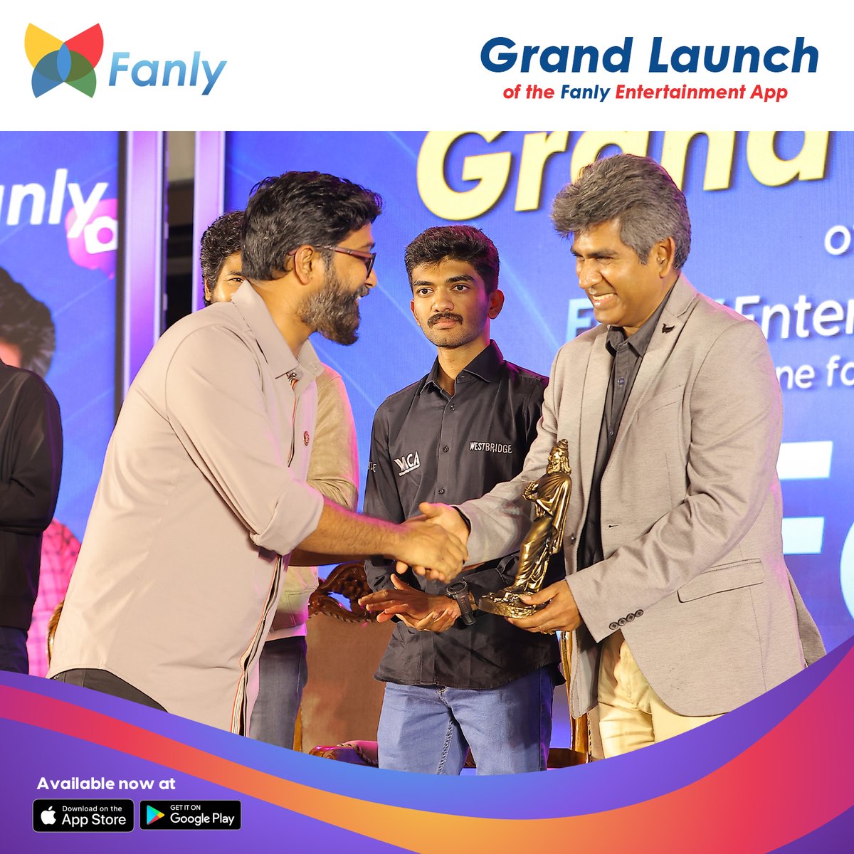 FanlySocial's tweet photo. A proud moment as Manikandan Thangarathnam, Senior Director of Engineering (Uber), officially launches the #Fanly app — a significant step forward in our mission to bring fans closer to meaningful content.

📲 Download now on App Store &amp; Google Play.

#Fanly #FanlyApp https://t.co/kOuZMOeO7I