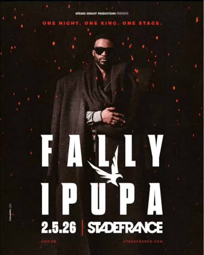 Ferre Gola va jouer devant environ 20000 
Fally Ipupa va jouer devant environ 70000

Donc en même pas 30 jours deux artistes venant du Congo🇨🇩 vont réunir plus au moins 90000 à Paris🇫🇷

Mettons nos fanatisme de côté et applaudissements seulement ces 2 grands stars du Congo 🇨🇩