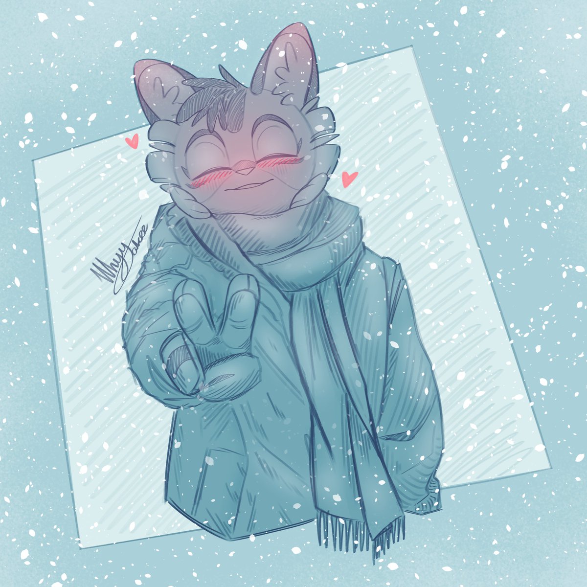 JakeeWhyy's tweet image. Winter vibes💙
#Lackadaisy