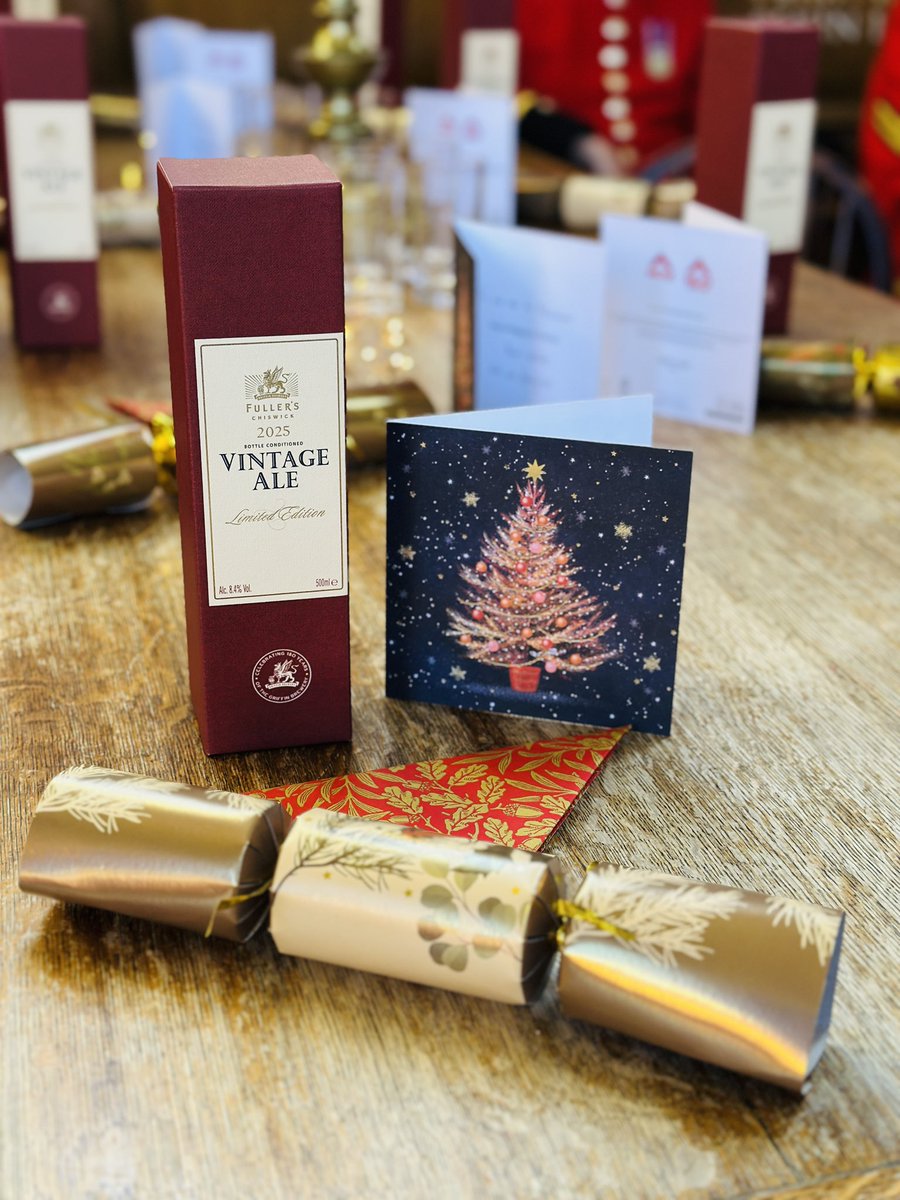 Here’s to the #CheeseCeremony 2025 and a huge thank you to <a href="/FullersBrewery/">Fuller's Brewery</a> for their generous donation of Vintage Ale for the <a href="/RHChelsea/">Royal Hospital Chelsea</a> #ChelseaPensioners to enjoy with their cheese each year - cheers! <a href="/AsahiUKLtd/">Asahi UK</a>