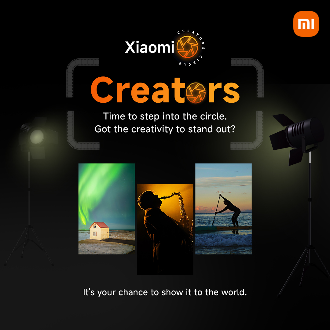 XiaomiIndia's tweet image. Every creator starts with a spark.
Now, it’s time to turn yours into a story worth watching.

#XiaomiCreatorsCircle, Coming soon.