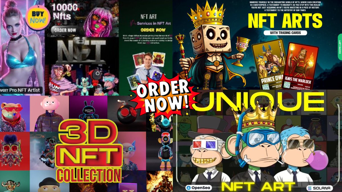 Are you looking for an amazing and unique NFT character, digital art, crypto art to sell?
Make the NFT collection different and outstanding by professional NFT artist, illustrator &amp; graphic designer!
Join Fiverr Pro Today! go.fiverr.com/visit/?bta=148…

#NFTArt #CryptoArt #NFT #NFTs