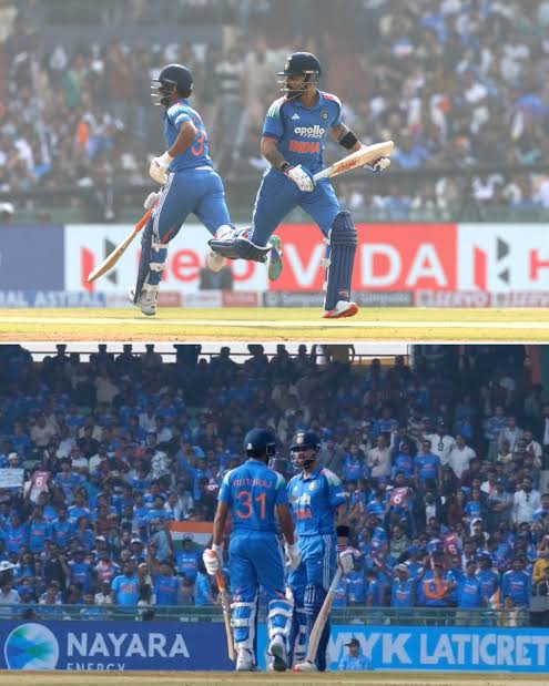 SinghAmbikesh's tweet photo. 🏏विराट कोहली और ऋतुराज गायकवाड़ के शतक से GG और AA को आज नींद नहीं आएगी। #Noncommittal

💯 100 by both. Well played 👍 
 
Ruturaj Gaikwad #ViratKohli𓃵 Century #Cricket #INDvSA #IndianCricket https://t.co/YsYmEdRivs