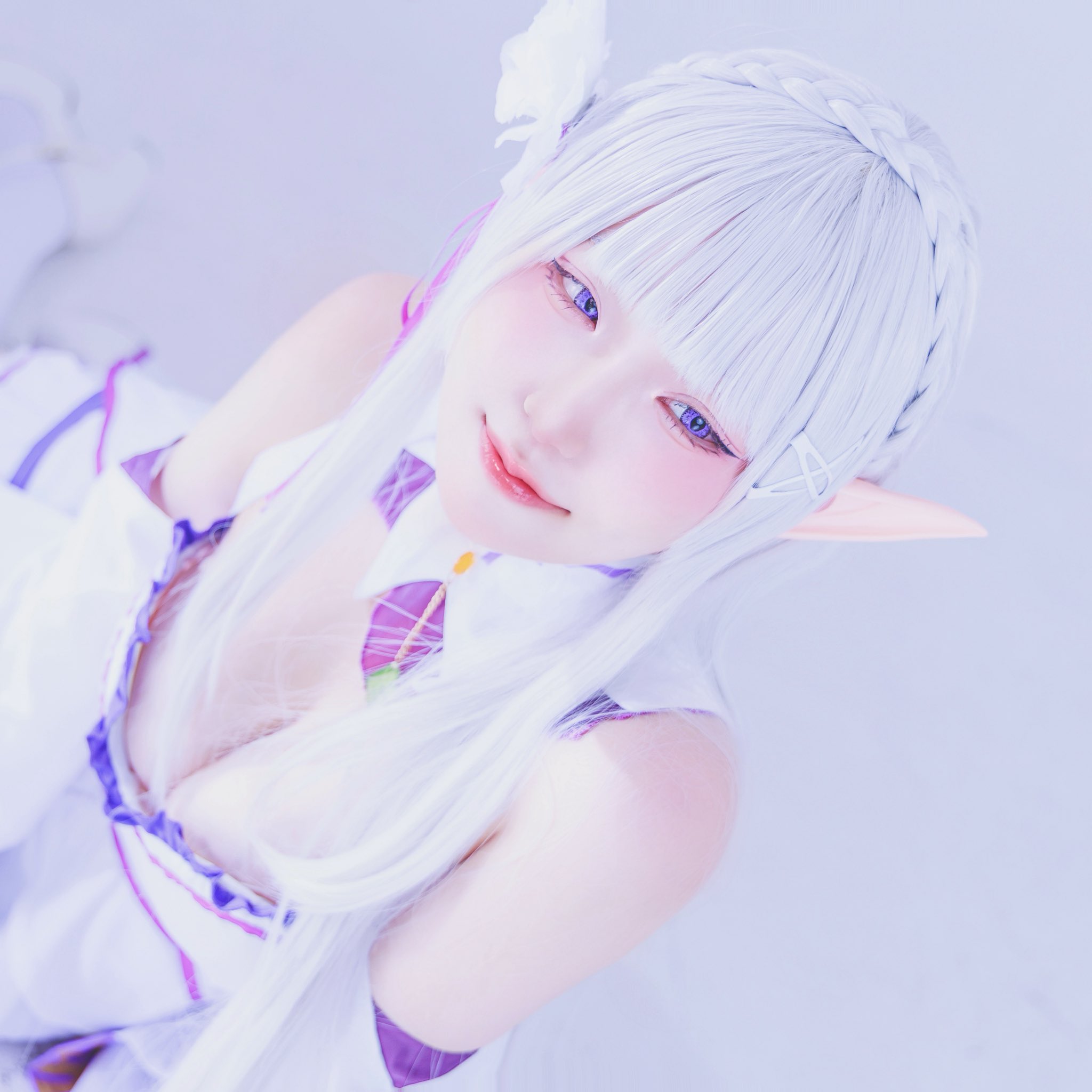 Cosplay Emilia Re:Zero