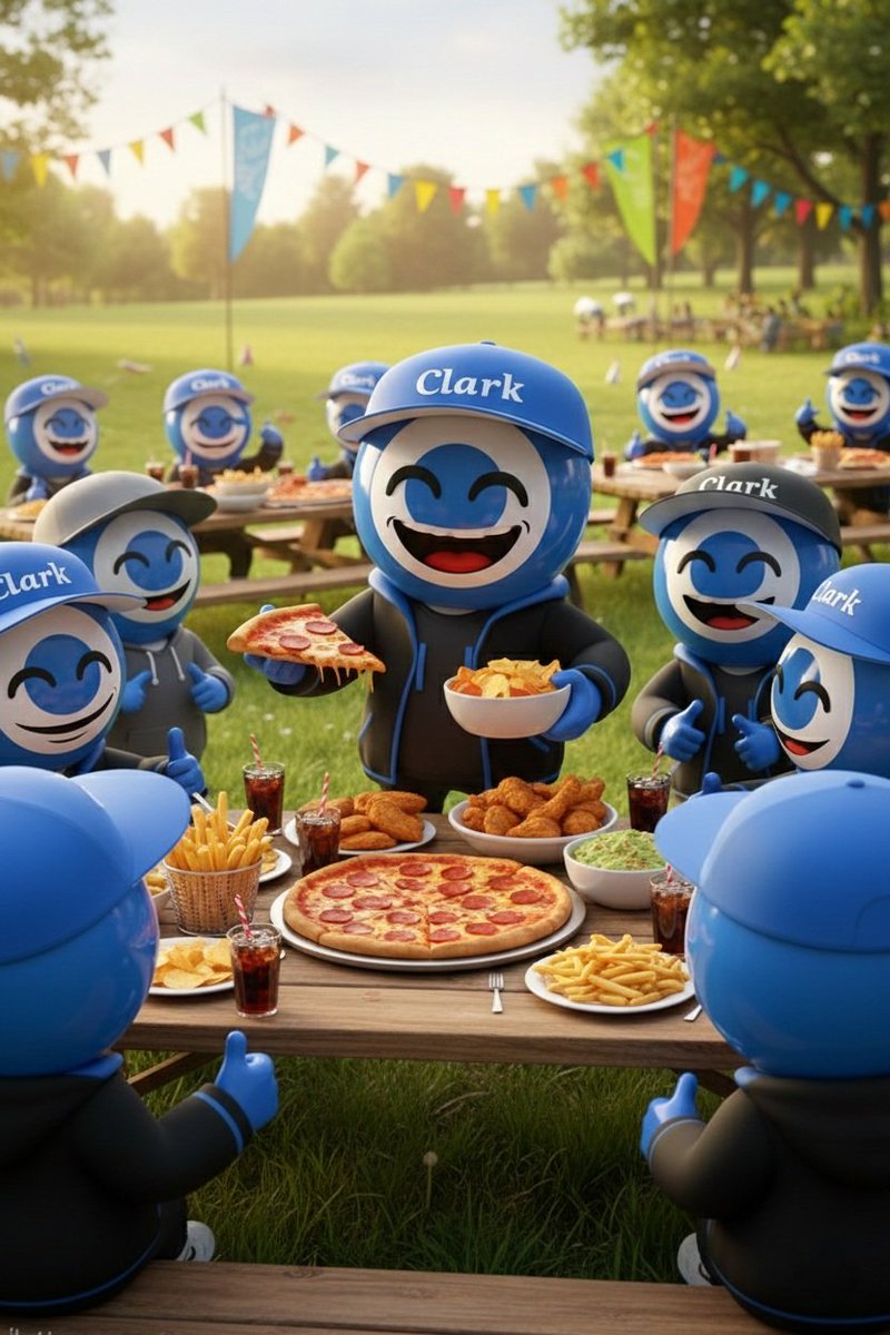 Feels good to be part of the Clark fam — the real Coinbase mascot. 💙💙 

#Buildonbase 
<a href="/base/">Base</a> <a href="/coinbase/">Coinbase 🛡️</a>