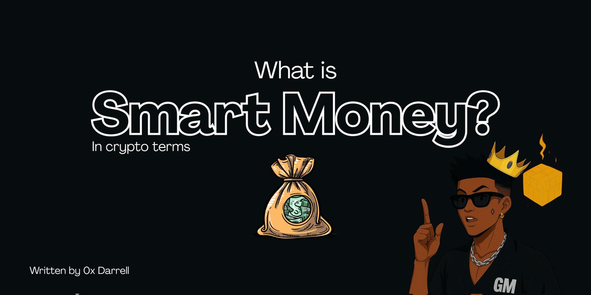 One of the easiest way to make money in Web 3 is to FOLLOW SMART MONEY!

A friend of mine made over $300k from $PEPE in 2023 because he FOLLOWED SMART MONEY!

I made my first $1,300+ from Memecoins in 2024 because I FOLLOWED SMART MONEY without even knowing it.

But what is S.M?