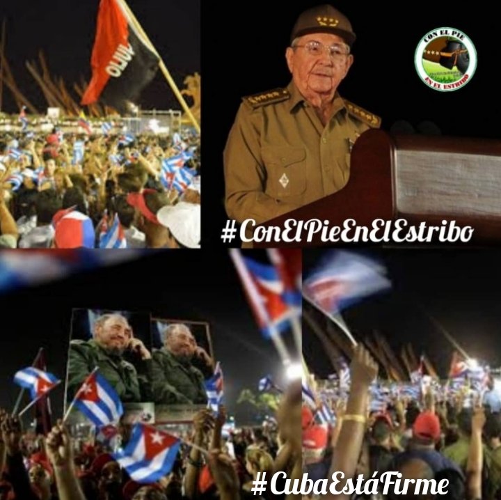 Ante los restos de Fidel en la Plaza de la Revolución...Antonio Maceo... en...Santiago de Cuba
el 3/12/2016  Raúl Castro expresó:
👇
“Quien intente apropiarse de Cuba, recogerá el polvo de su suelo anegado en sangre, si no perece en la lucha! 
¡Hasta la Victoria! 
¡Siempre!