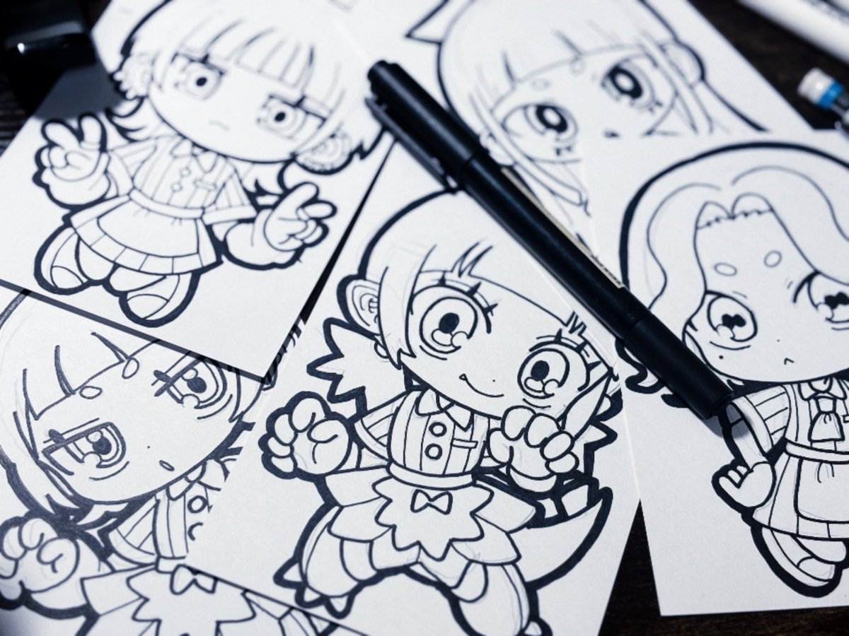 ドローイング楽しい😎