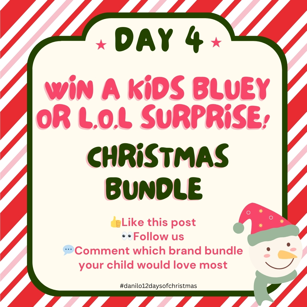 CalendarsUK's tweet image. ✨ It’s Day 4 of Danilo Christmas Giving Magic! ✨

Win a Kids’ Favourites Bundle! 🎁

To enter:
👀 Like this post
➡️ Follow us
💬 Comment which brand bundle your child would love the most: Peppa Pig, Bluey, Paw Patrol or The Gruffalo.

📄 T&amp;amp;Cs: t.ly/12DaysOfChrist……