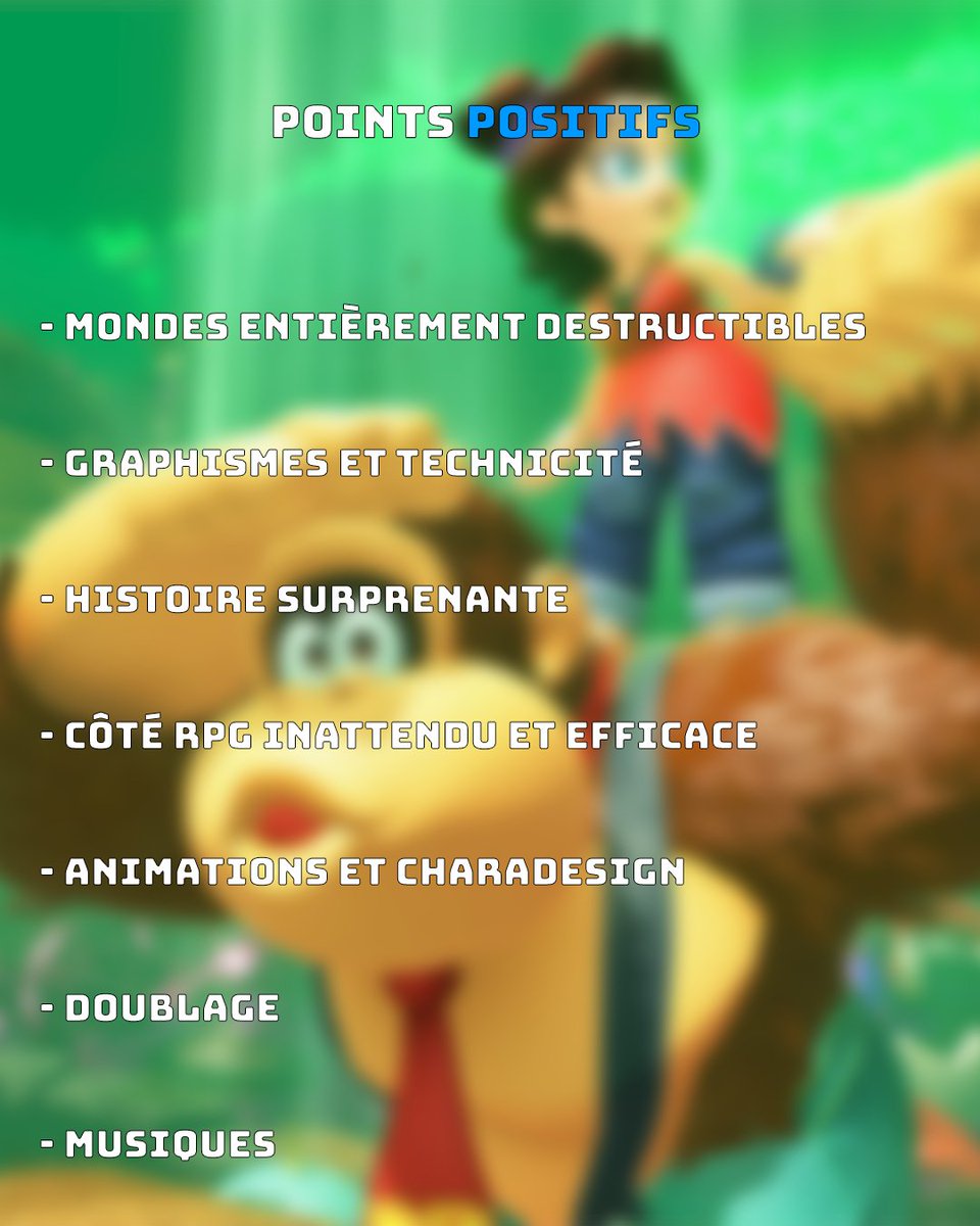 StoryGame_off's tweet photo. 🐵Donkey Kong Bananza

Est-ce vraiment Mario Kart World l'exclusivité tant attendue de lancement de la Nintendo Switch 2 ?

C'est ce qu'on vous dit dans notre review !

#NintendoSwitch2 #DonkeyKongBananza #Review https://t.co/OWHlbKJZee
