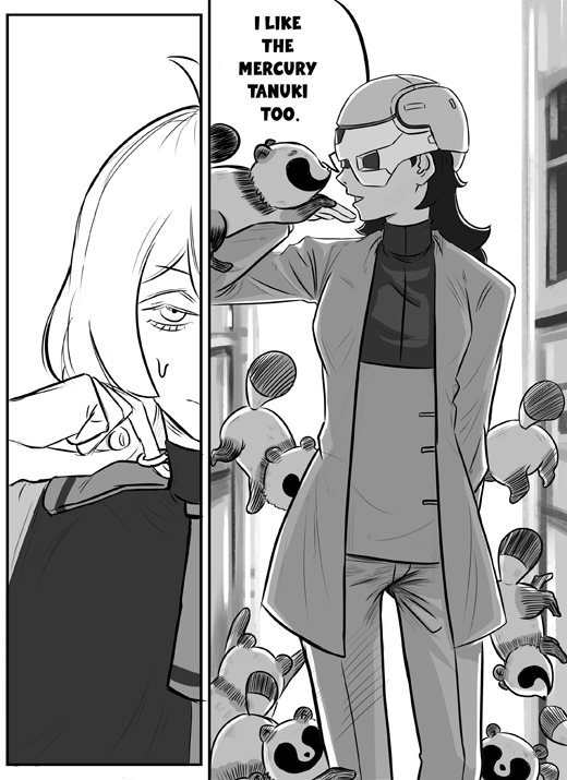 "I like the Mercury tanuki too"
#G_Witch #chainsawman