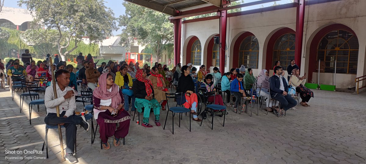 VISHWAShai's tweet image. #WorldDisabilityDay
@VISHWAShai organised a Legal and POCSO Act  Awareness camp for guardians of PwDs. Team District Legal Services Authority covered topics -rights and entitlements, social security schemes, legal aid services under RPwD Act and about the POCSO Act in detail.