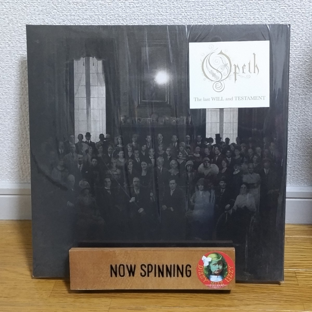 Opethのレコ到着。価格高騰で新譜レコは特に買い控えしてますがSilver