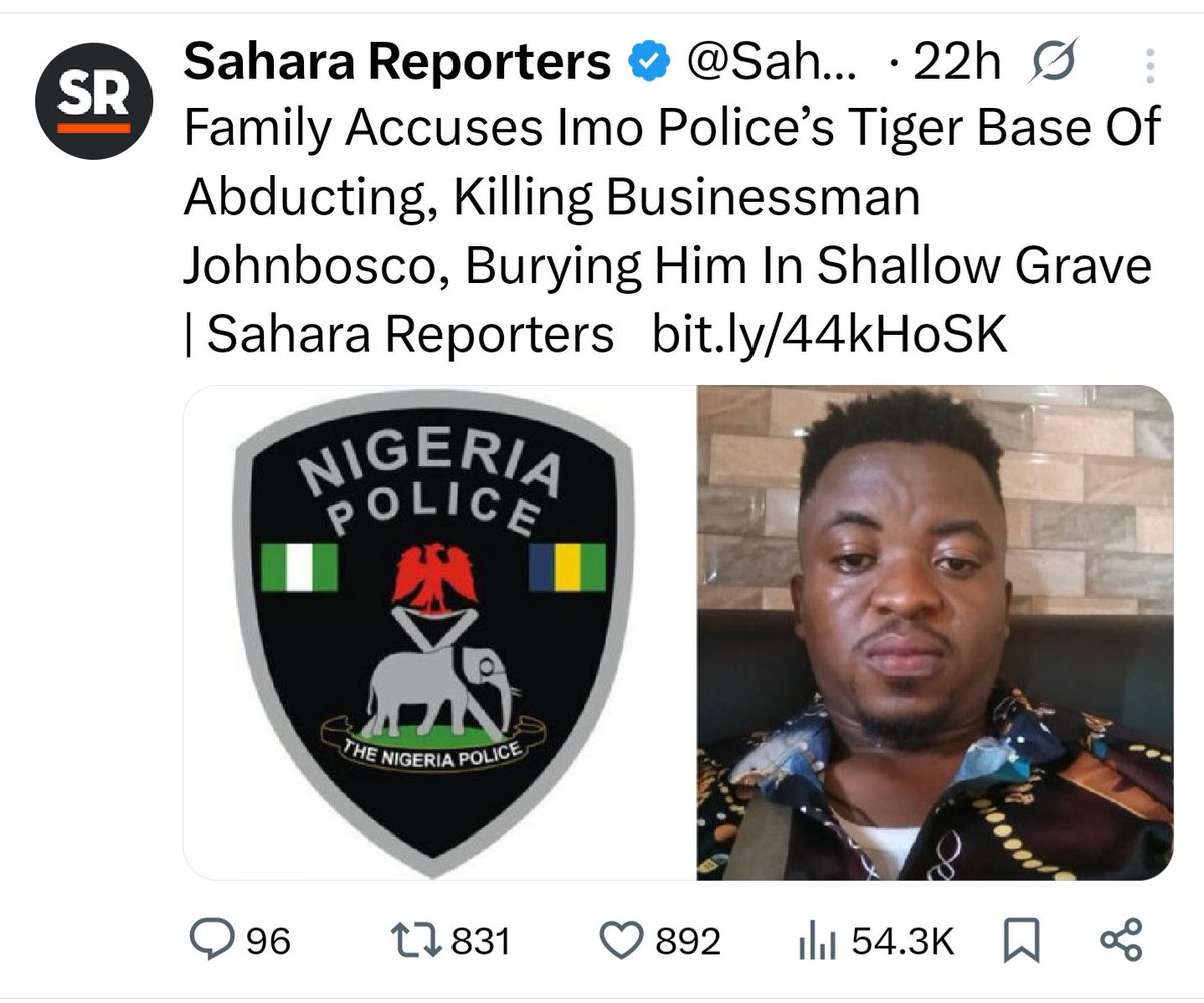 We must take this seriously Umunnem.
#ShutdownTigerBaseOwerri 
The atrocities I have read from Tiger Base Owerri is unbelievable!