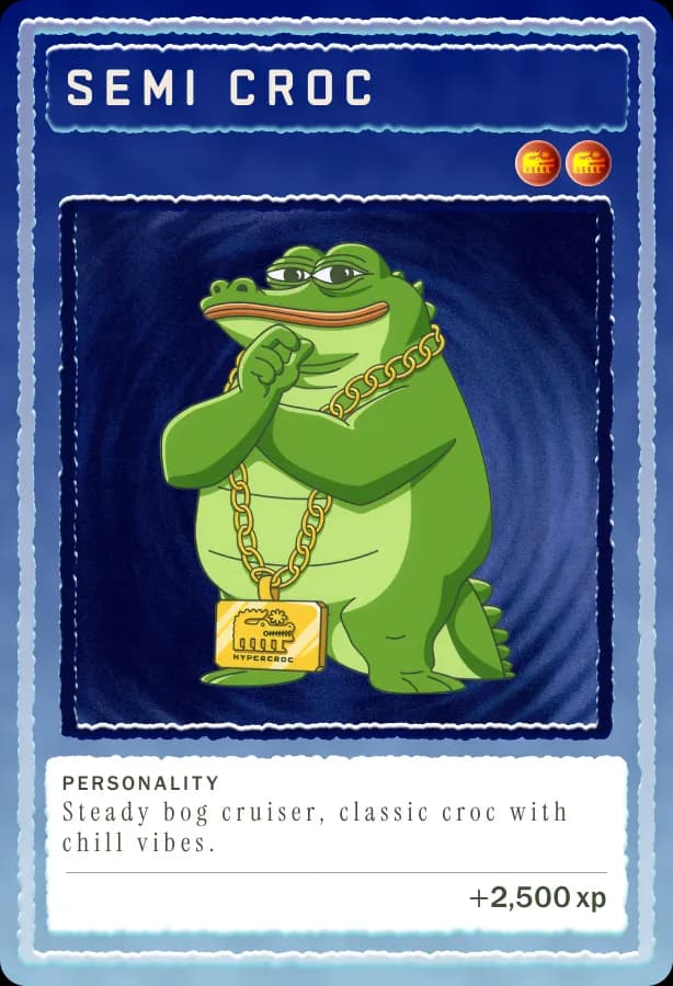 🐊 $450,000 <a href="/Hypercroc_xyz/">HyperCroc</a> Creator Campaign just went LIVE with <a href="/Bantr_fun/">Bantr</a> 🐊

We’re dropping $450K in $HYPERCROC tokens to the creators, educators, and memers who help flood the swamp with new crocs.

HyperCroc is the autonomous yield engine on HyperEVM — Smart Vaults that hunt