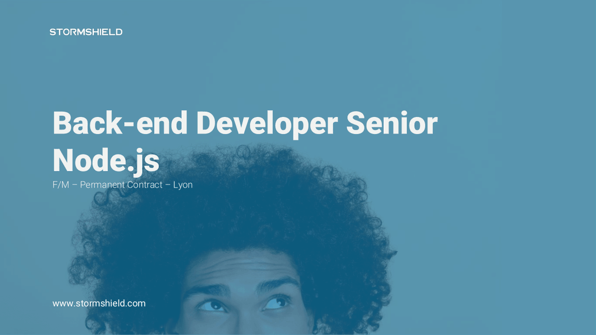 Stormshield's tweet image. Hiring for a Back-end Developer Senior Node.js, for Lyon office 
👉 tinyurl.com/bdh4rmse