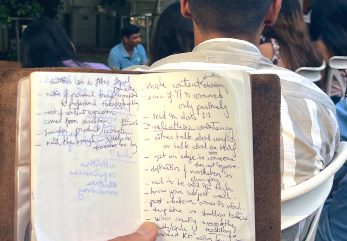 reddy2go's tweet image. back to school with @kunalvg on the future of content @WTFxZo @base @IBWofficial