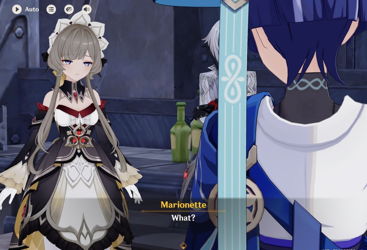 hertadolll's tweet image. Genshin 6.2 / Luna III spoilers //

I’m crying even though Sandrone doesn’t remember Scaramouche he still manages to effortlessly piss her off first try😭