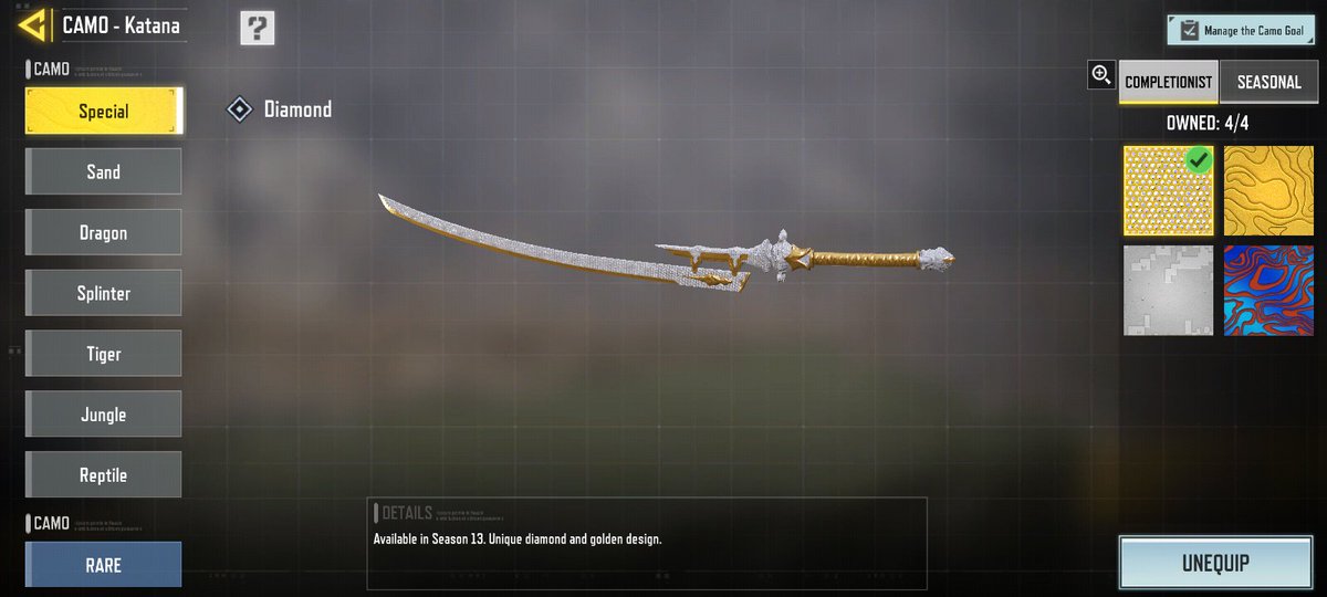 syfyhellernet's tweet image. Road to 100% diamond camo 
#codm #callofdutymobile