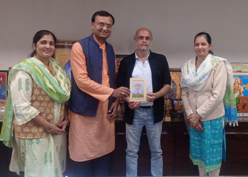 Shri Ashok Kothari (<a href="/AshokKothari02/">Ashok Kumar Kothari</a>), MLA from Bhilwara, Rajasthan and a dedicated Gausevak, was extended an invitation to the Sanatan Rashtra Shankhnad Mahotsav by Shri Anand Jakhotia (<a href="/Anand_J25/">Anand Jakhotia®</a>).

The Mahotsav aims to awaken national consciousness through Dharma and strengthen