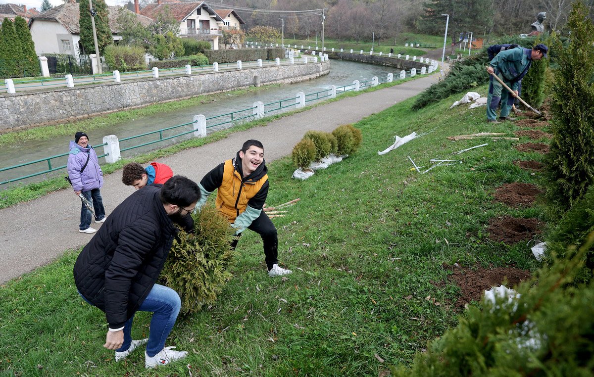 PRO_Programme's tweet image. 📢Zaštita prirode na delu u Beloj Palanci! 🌳

🌱40 novih sadnica posađeno je u parku Vrelo u okviru @PRO_Programme - što će doprineti očuvanju prirode, unapređenju javnog prostora i stvaranju zdravijeg okruženja za sve građane. 
#switzerlandinserbia 

🔗bit.ly/4pPEUUy