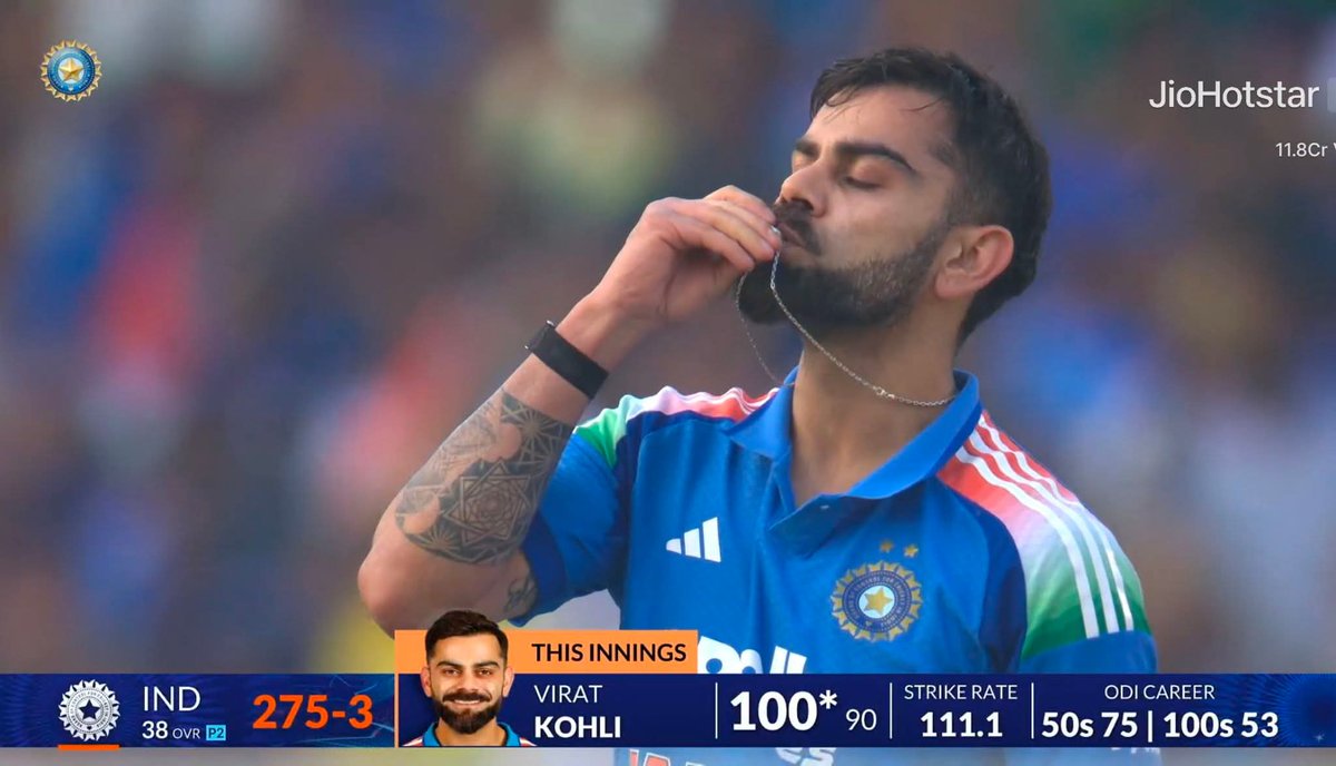 being_arsad's tweet photo. My Man 🐐❤️🥹
Back to Back ODI 100s (most times)
12 times - 𝗩𝗶𝗿𝗮𝘁 𝗞𝗼𝗵𝗹𝗶*
#viratkohli #INDVSSALIVE #ViratKohli𓃵 https://t.co/DMnFORV1kT