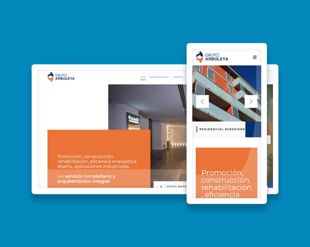 bittia's tweet photo. Desde 1977, Grupo Arboleya 🏨 se dedica a la promoción, construcción,  rehabilitación, eficiencia energética, diseño y aplicaciones  industriales…

Arboleya puso en manos de Bittia el desarrollo de su sitio web: https://t.co/y7sYZX9QIn https://t.co/AeKVHgfPZC