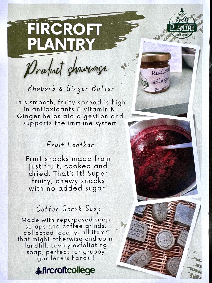 cannonhillpark's tweet photo. Dropped into @FircroftPlantry yesterday to see how their @VeoliaUK College Orchard kitchen garden produce is now a well-branded and sustainable Business in the Community market place 🎄🌍🧑🏽‍🎤🐝🐞🧞‍♀️@FircroftCollege @wmsussch @healthybrum @SellyOakNNS @AlistairCarns https://t.co/N2wsJvh2Gc