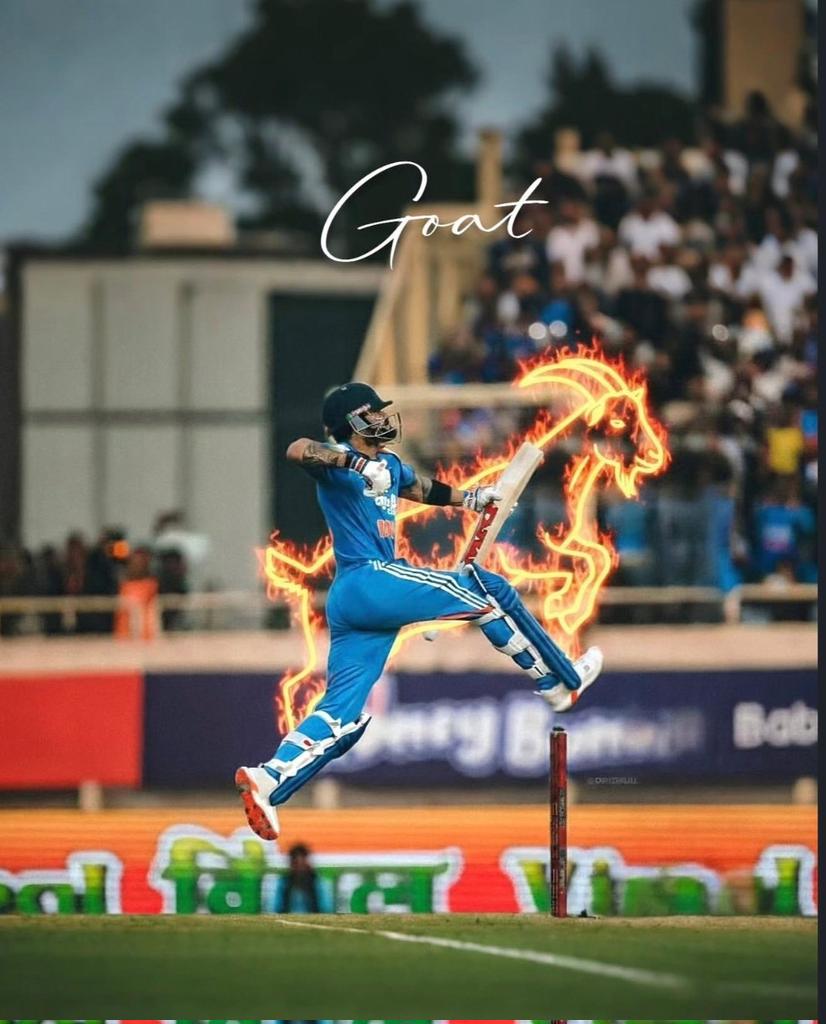 Pathani1121's tweet photo. The G.O.A.T – Virat Kohli.
Another day, another century.

53rd ODI hundred for Mr. Consistency himself. King things only. 👑💯
INDIA vs SOUTH AFRICA #INDvSA #ViratKohli𓃵 Ruturaj Gaikwad King Kohli 53rd ODI Jansen https://t.co/02U3ZG0CGb