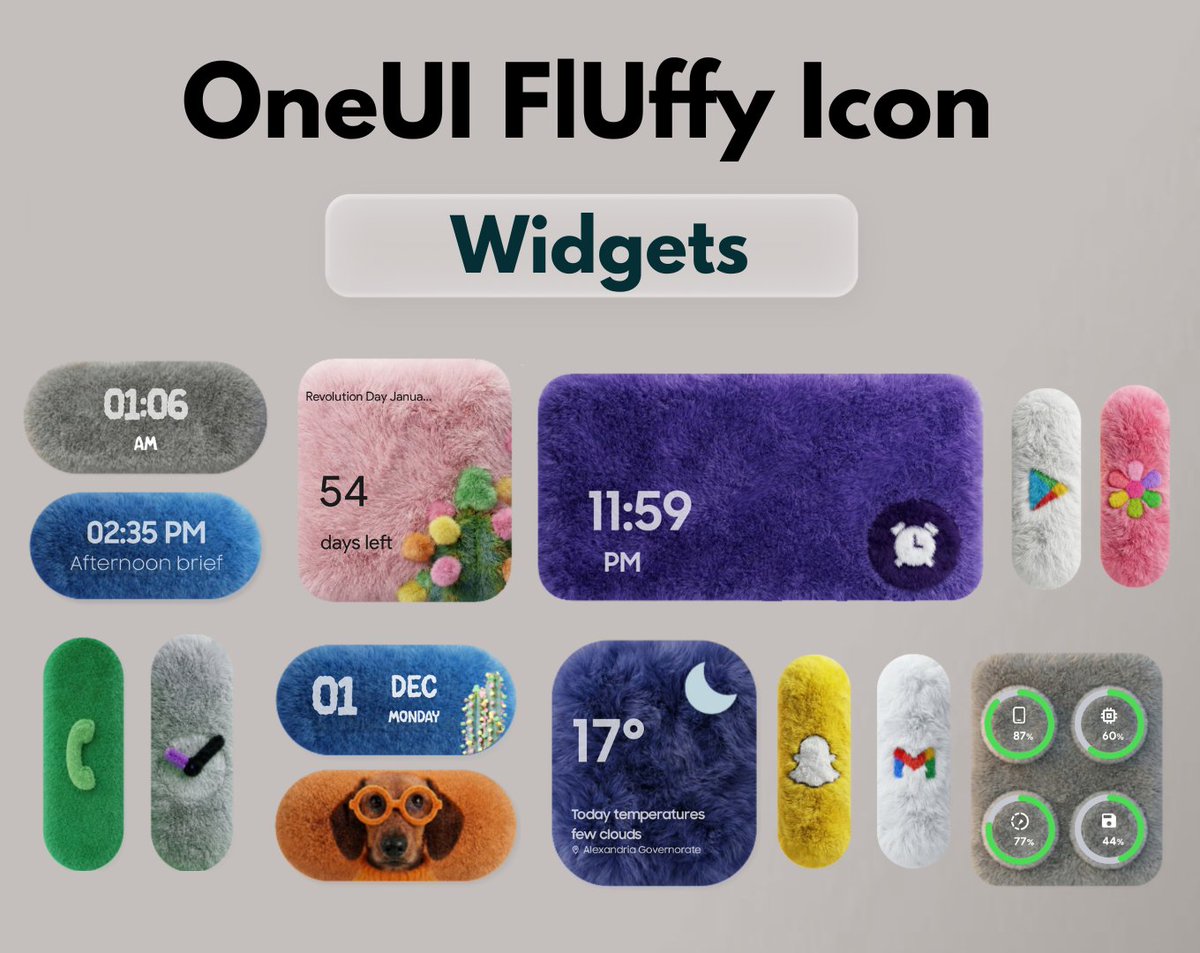 AndroidTools3's tweet image. 🚀 OneUI Fluffy Icon Pack is NOW LIVE on Google Play!

Here’s what you get inside:

✨ 1185+ Fluffy icons  
✨ Icon Requests OPEN for a limited time
✨ Professional Fluffy-style widgets  
✨ Exclusive Fluffy wallpapers  
✨ High-resolution, clean &amp;amp; modern look  

Get it:…