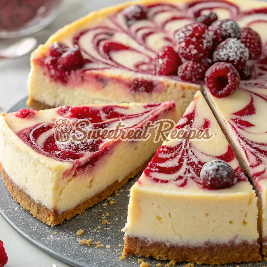 SweetreatRecipe's tweet image. Raspberry Swirl Cheesecake

☑️Ingredients:

For the Crust:

1 ½ cups graham cracker crumbs

¼ cup granulated sugar

6 tbsp unsalted butter (melted)

For the Cheesecake Filling:

3 (8 oz) packages cream cheese (softened)

1 cup granulated sugar

#Raspberry #Swirl #Cheesecake