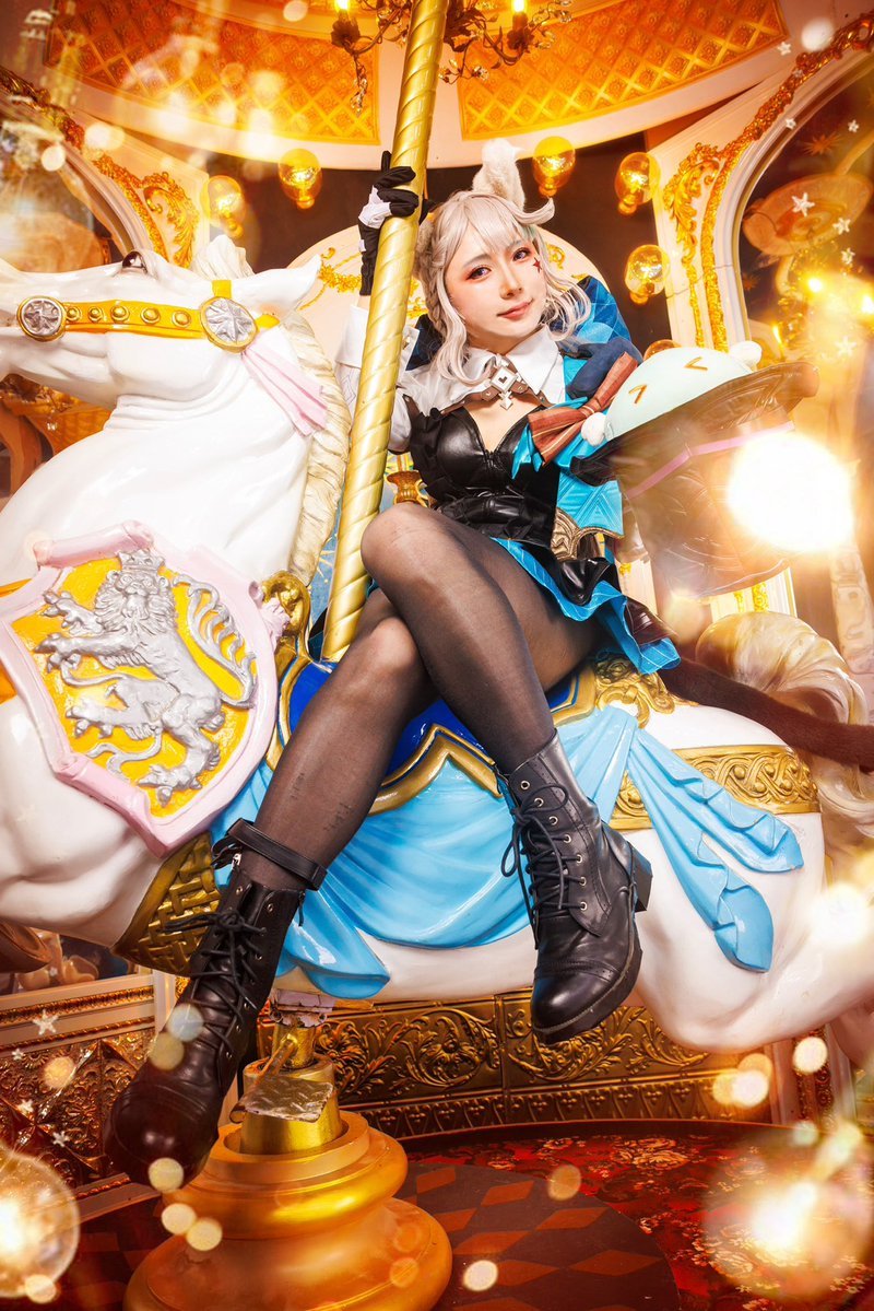 【Cosplay】  Genshin Lynette 🐈‍⬛ Rp
 #HoYocreators