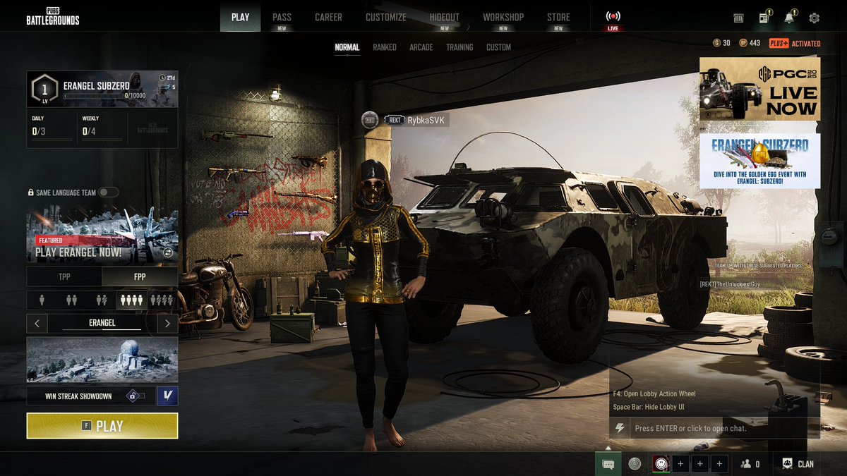 RybkaSVK's tweet image. OOooo @PUBG add ONLY ERANGEL mode!
We ♥ u!! Best of the best ✅

#erangel #pubg #subzero