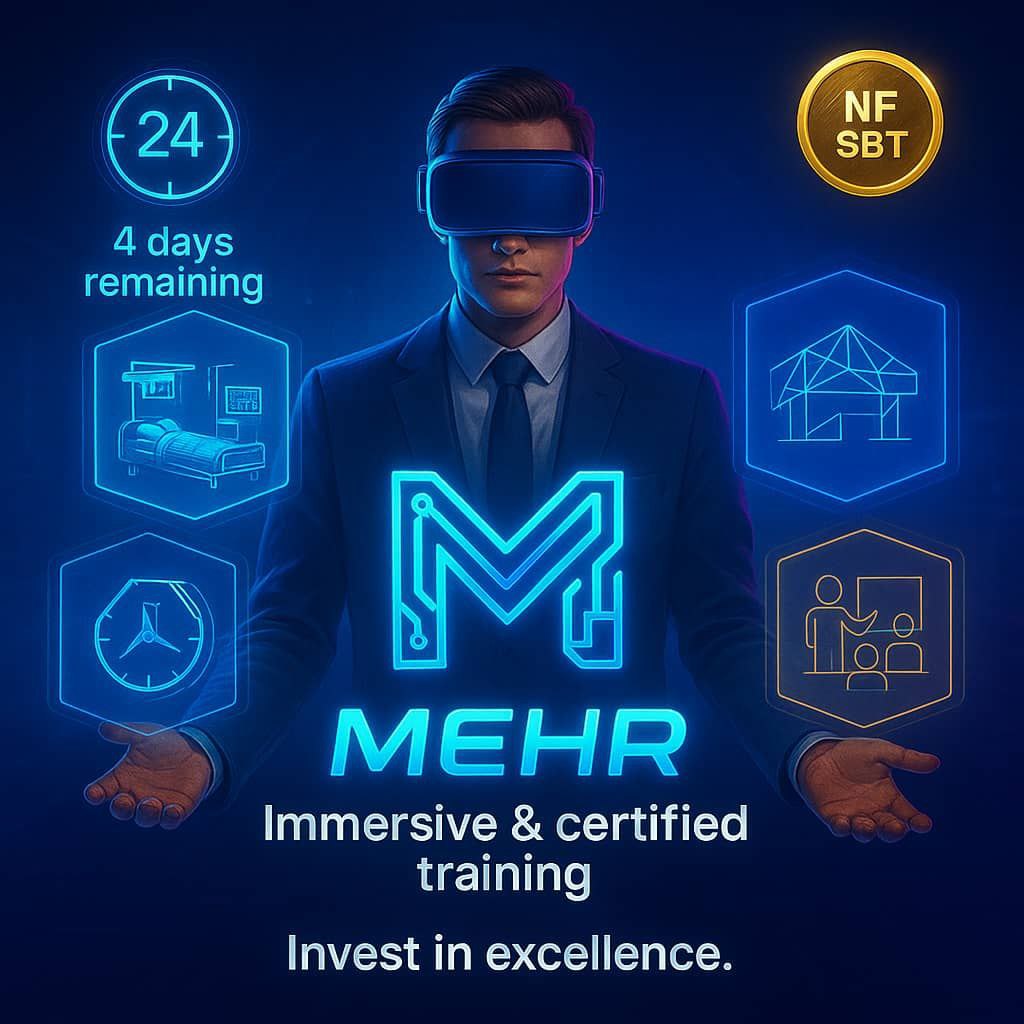 IMusad1790067's tweet image. 🌐✨ Welcome to Mehr where professional mastery meets the metaverse. Step into a new dimension of learning, growth and innovation. 🚀📚

sidrastart.com/project/8c60c4…

 #MehrMetaverse #ProfessionalMastery #FutureOfLearning