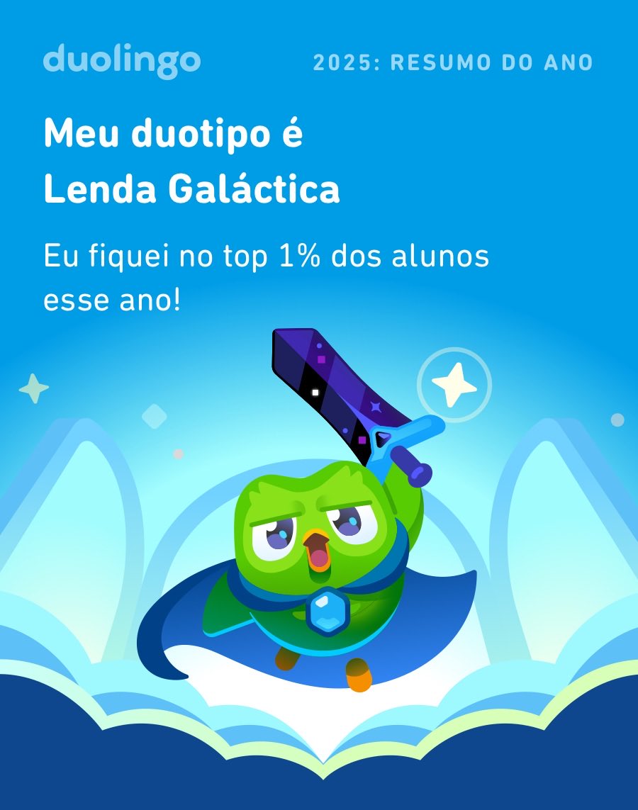 laly_pires's tweet photo. Veja quanto eu aprendi no Duolingo em 2025! E você, quanto aprendeu? #Duolingo365 https://t.co/vJehXUSmmi