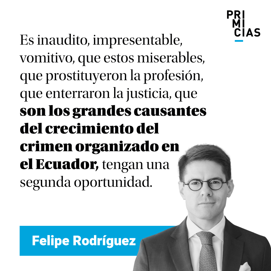 ‘Cadena perpetua y… ¡que se jodan!’. Lea #EnsusMarcasListosFuego de Felipe Rodríguez (<a href="/FRM87/">Felipe Rodríguez Moreno</a>). prim.ec/mkPr50XB5im