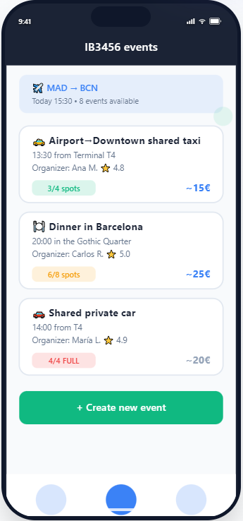 cojauny's tweet photo. Flying soon? Save on airport transfers with Cojauny!
Connect with passengers on your exact flight and share a ride. Split costs, travel safer, and reduce emissions
👉 https://t.co/31Hw249NOo
#TravelHack #SustainableTravel #SaveMoney #Innovation #TravelTech #AirportHack #Rideshare https://t.co/l5ALzKe1jE