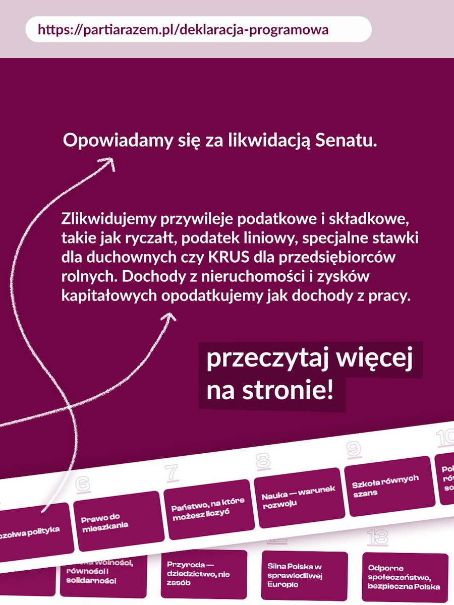 partiarazem's tweet image. Przeczytaj nową deklarację programową! 🔥