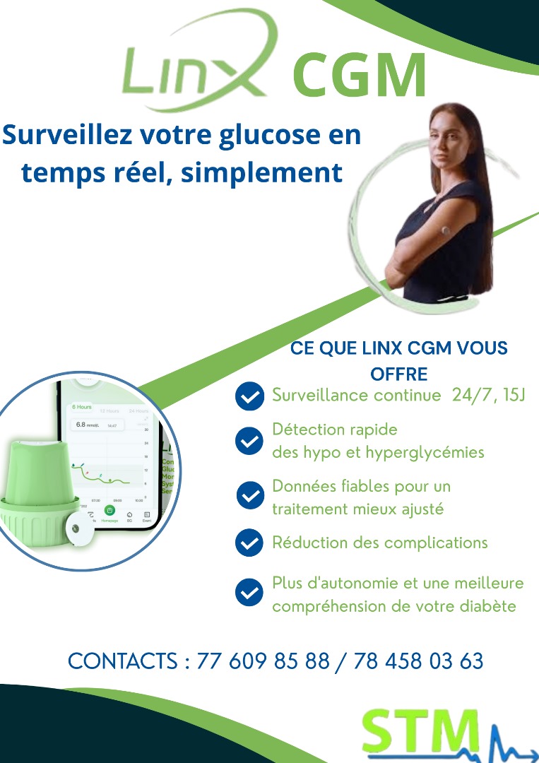 Stocormedical's tweet photo. Avec le capteur Linx CGM, gardez constamment un oeil sur votre glycémie 
#diabetes #cgm https://t.co/aT3ViIkMgK