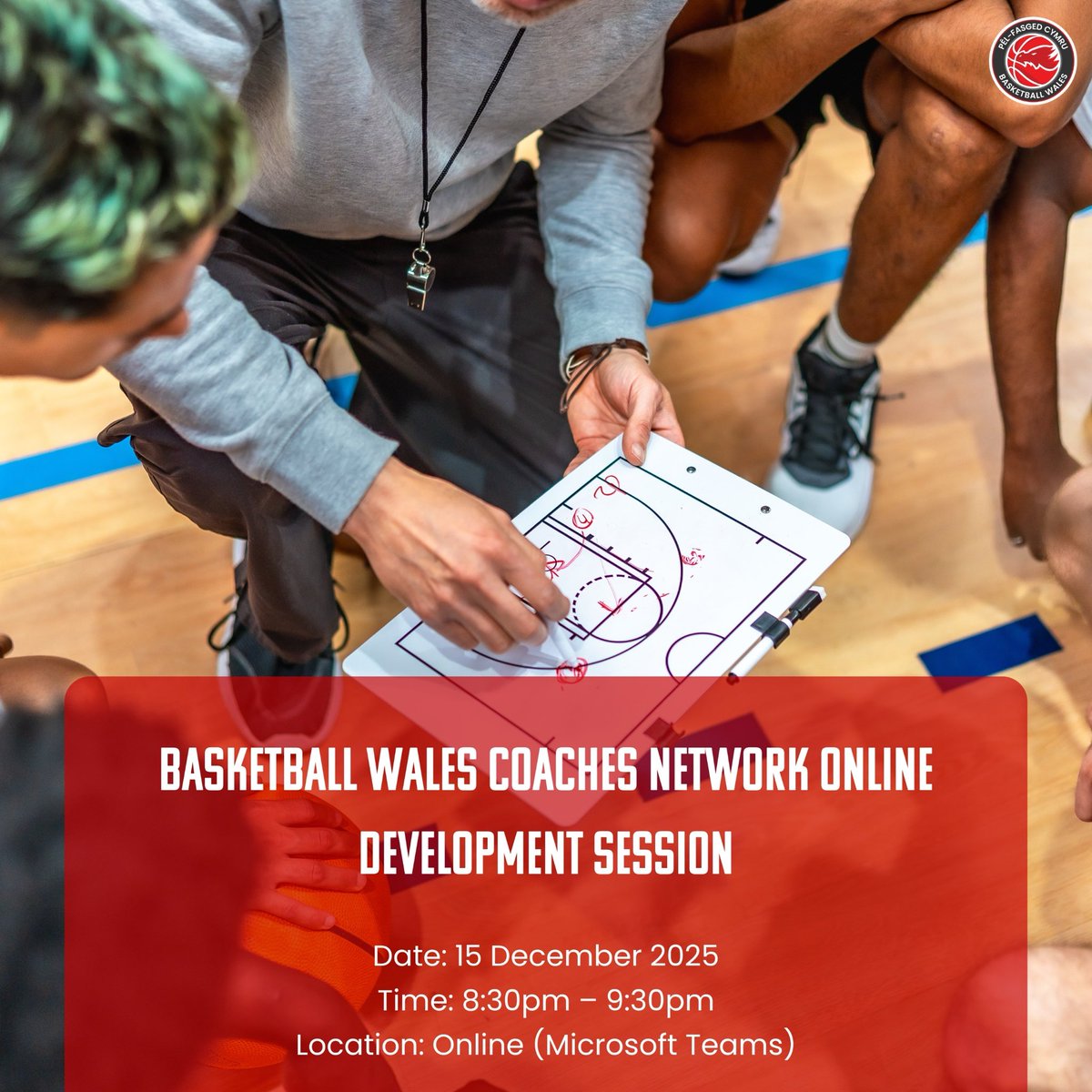 Our Coaches Network continues with a free online session led by Coach Josh Merrington.
A space for coaches across Wales to learn, share and develop together.

📅 15 December 2025

Sign up using the link to receive your meeting invite straight away.

forms.office.com/e/27Q3uinSH8