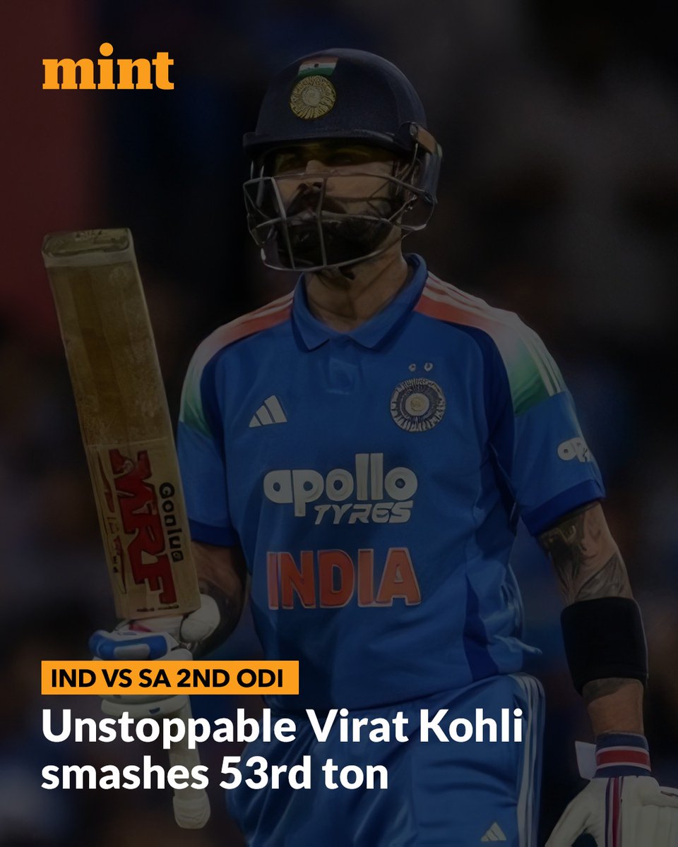India vs South Africa 2nd ODI LIVE Score: Virat Kohli smashes his 53rd ODI century. No stopping for the Indian maestro here as he makes another statement with back-to-back centuries.

He reaches the mark with a single jump and is celebrated with a kiss to his ring, followed by