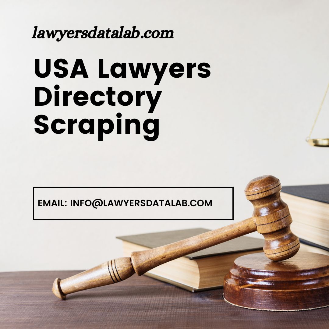 LawyersData's tweet image. Unlock efficient data collection with Lawyers Data Lab. Our USA lawyers data extraction solutions are designed for fast, intelligent data gathering. For expert directory extraction, email info@lawyersdatalab.com.  #EfficientDataCollection #LawFirmData #extractionSolutions