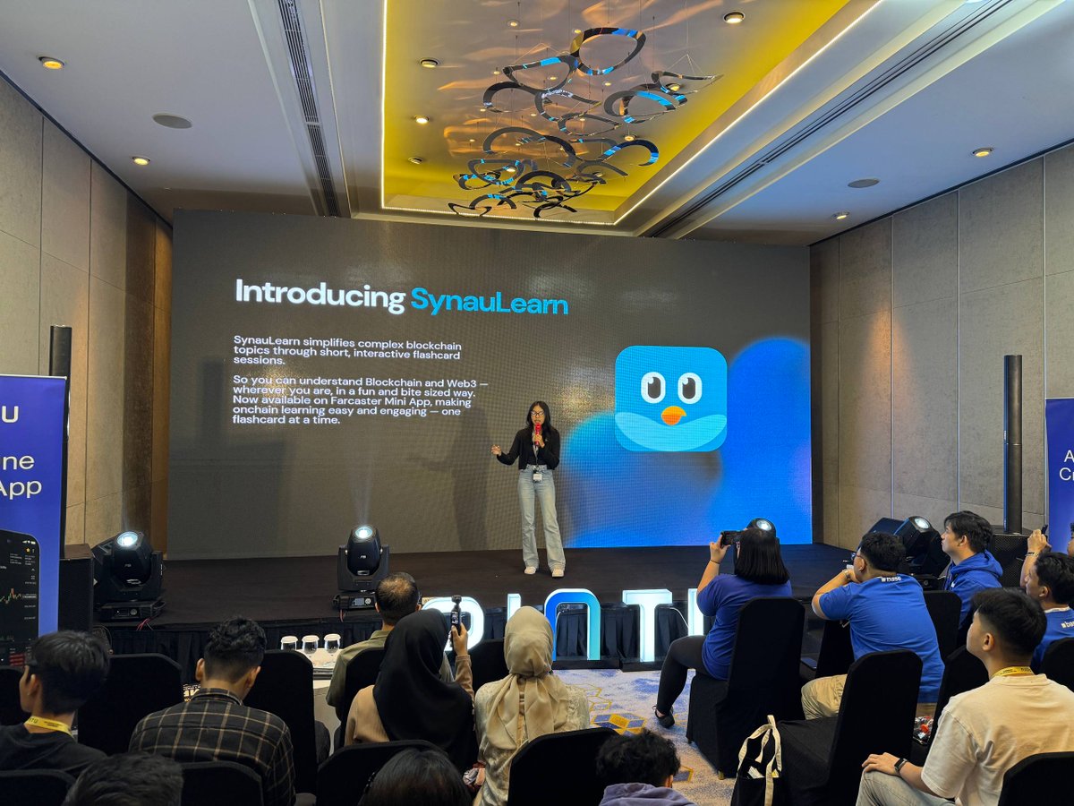 SynauLearn's tweet photo. Our mission is simple: to onboard the next users to Base by giving them genuine understanding, not just hype.

🟦 Because Base for everyone begins with learning for everyone. https://t.co/TBMjUUq32q