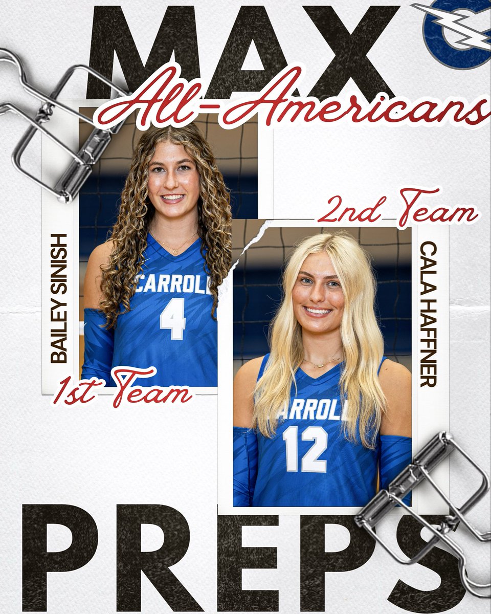 Carroll Volleyball tweet media