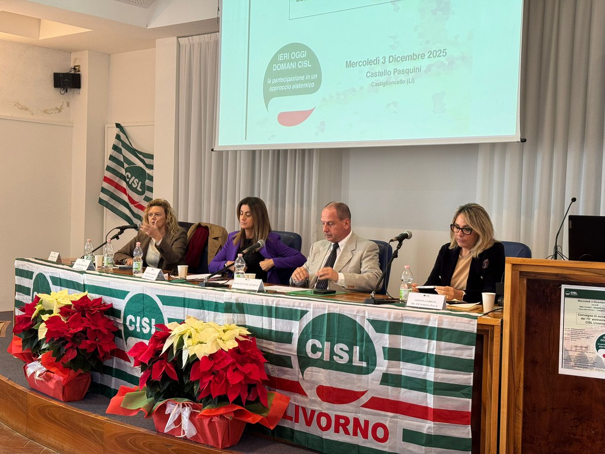 Cisl Toscana tweet media