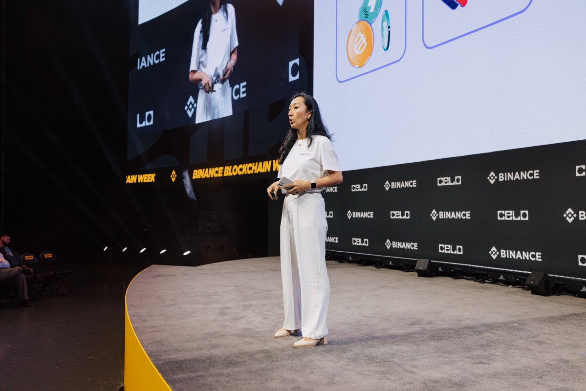 binance's tweet image. “I believe the future of value is on-chain, and that wallets will replace traditional consumer fintech for the next generation.” - Eowyn Chen, CEO, Trust Wallet